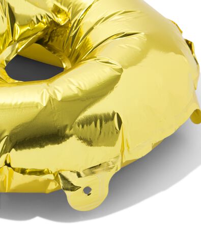 ballon aluminium chiffre 9 30cm dor&eacute; - 14260030 - HEMA