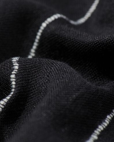 damessjaal 80x185cm strepen zwart-wit - 1760187 - HEMA