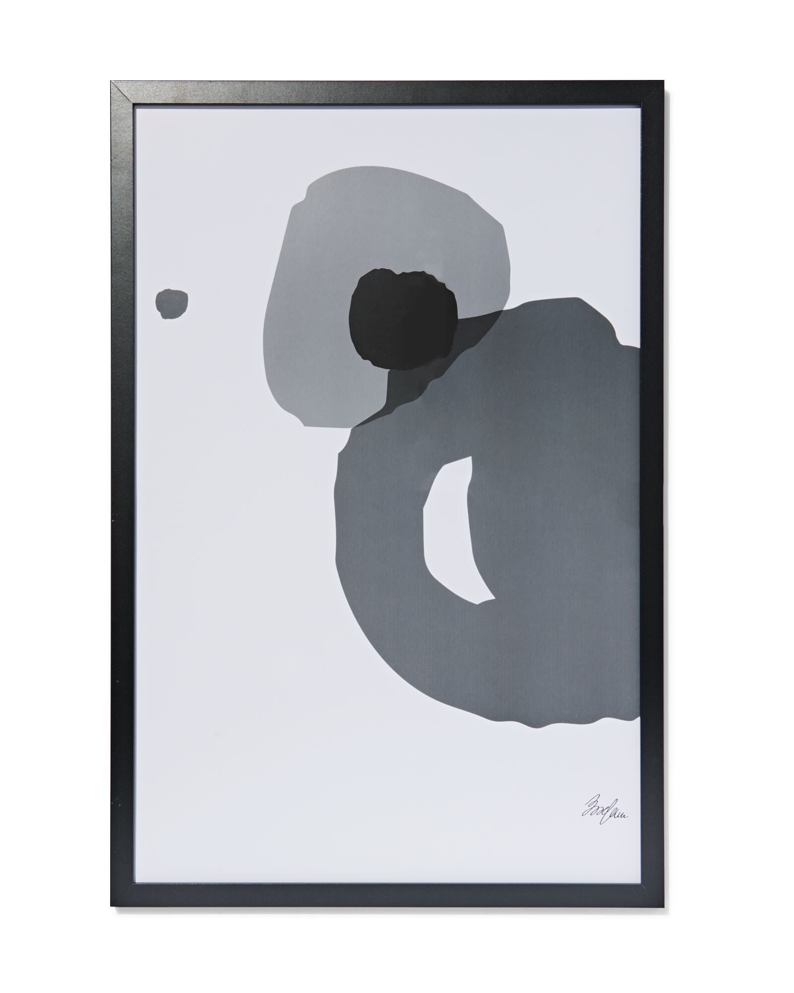 fotokader 40x60cm zwart hout 40 x 60 zwart - 13621041 - HEMA