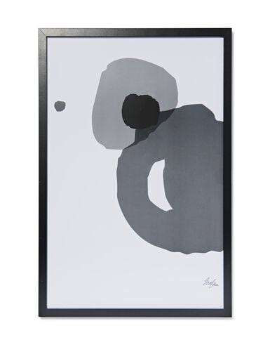 fotokader 40x60cm zwart hout 40 x 60 zwart - 13621041 - HEMA