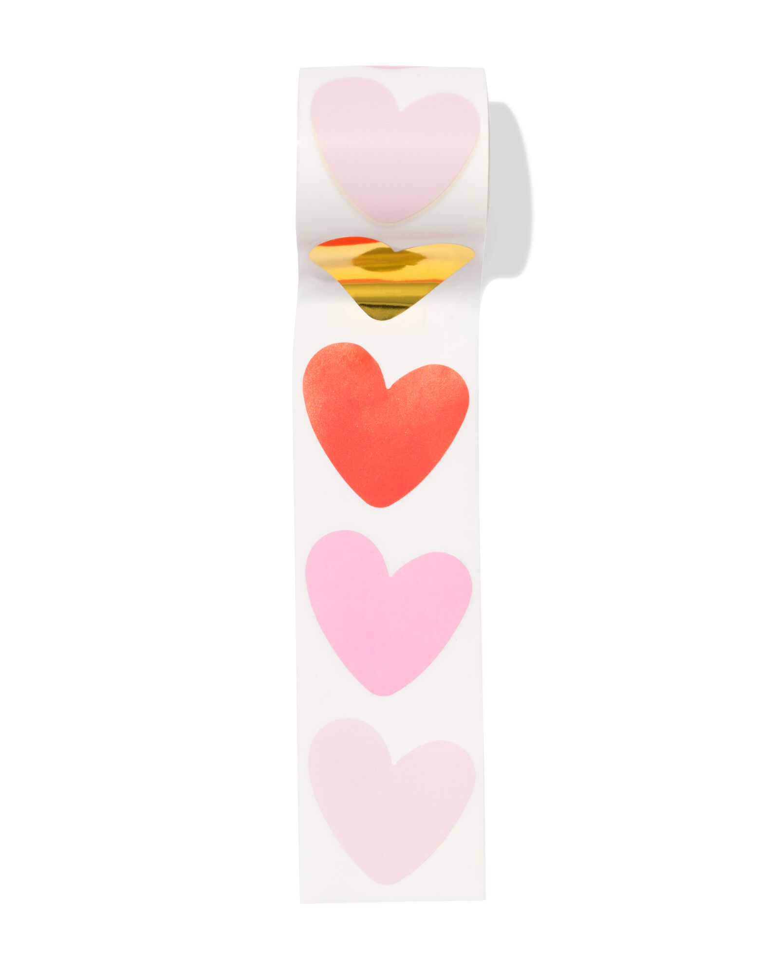 sluitstickers hartjes - 100 stuks - 14793280 - HEMA