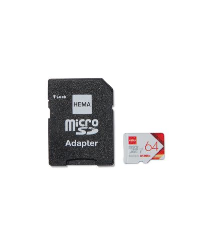 micro SD geheugenkaart 64GB - 39520012 - HEMA