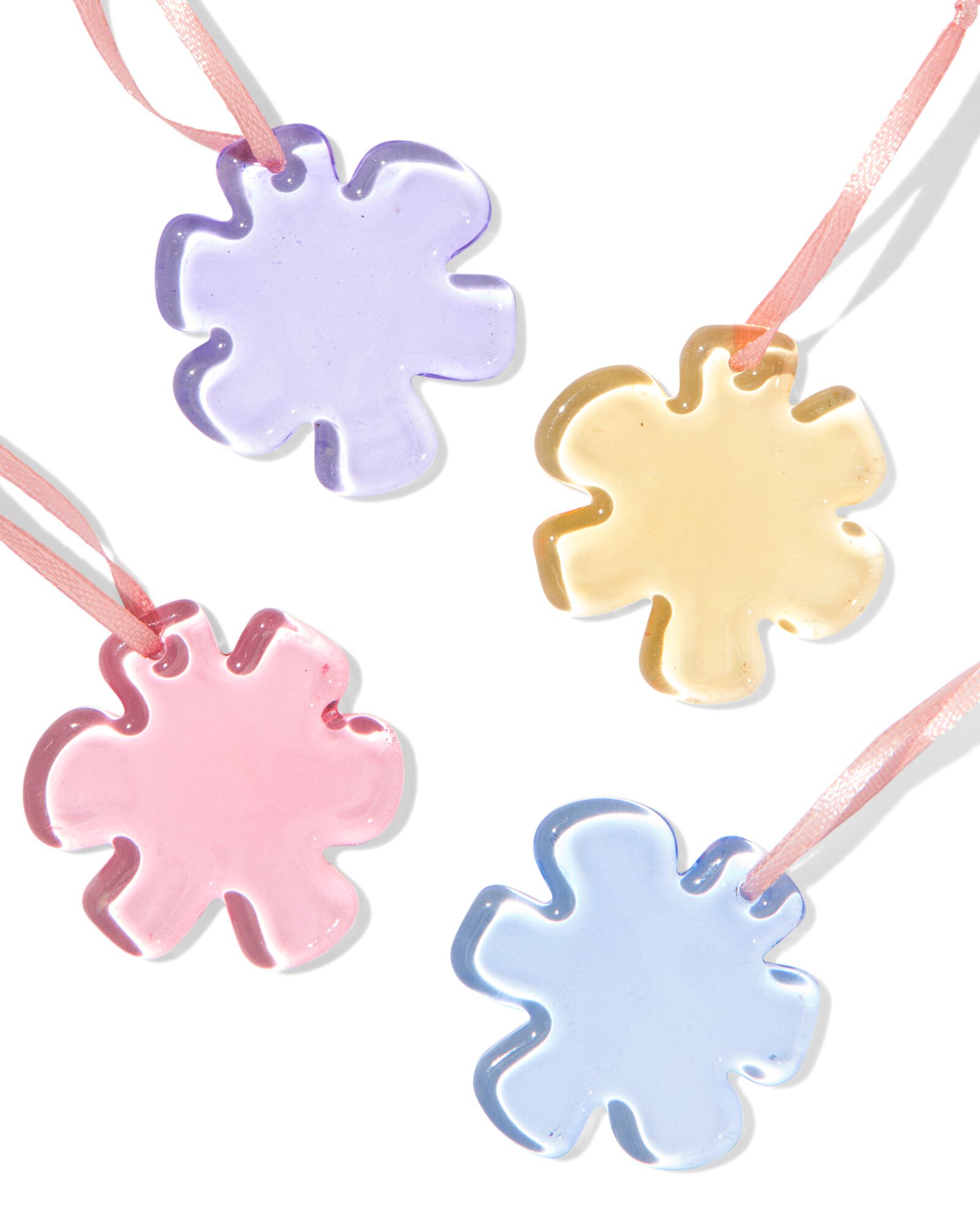 Deko-Osteranh&auml;nger Glasblumen &ndash; 4 St&uuml;ck - 25800188 - HEMA