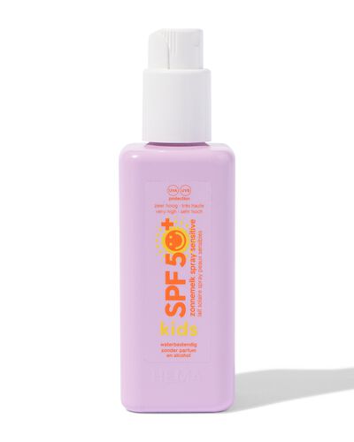 spray solaire b&eacute;b&eacute;s et enfants peau sensible SPF50+ 200 ml - 11640020 - HEMA