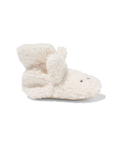 chaussons b&eacute;b&eacute; Miffy teddy blanc blanc - 33200435WHITE - HEMA