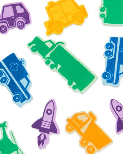 foam stickers voertuigen - 15900331 - HEMA