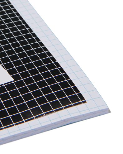 3 cahiers 16,5 x 21 cm - carreaux 5 mm - 14101607 - HEMA