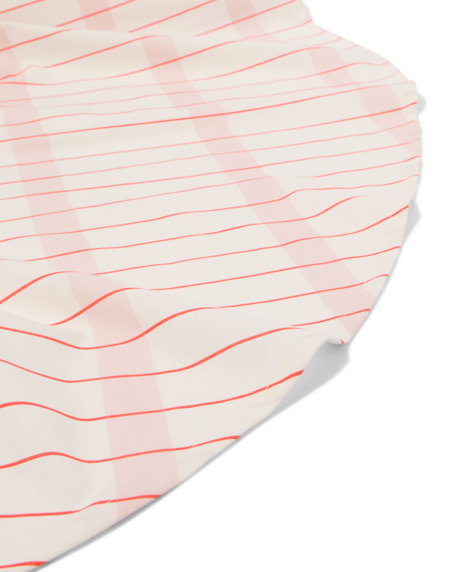 nappe ronde &Oslash;180cm coton rouge - 5310111 - HEMA