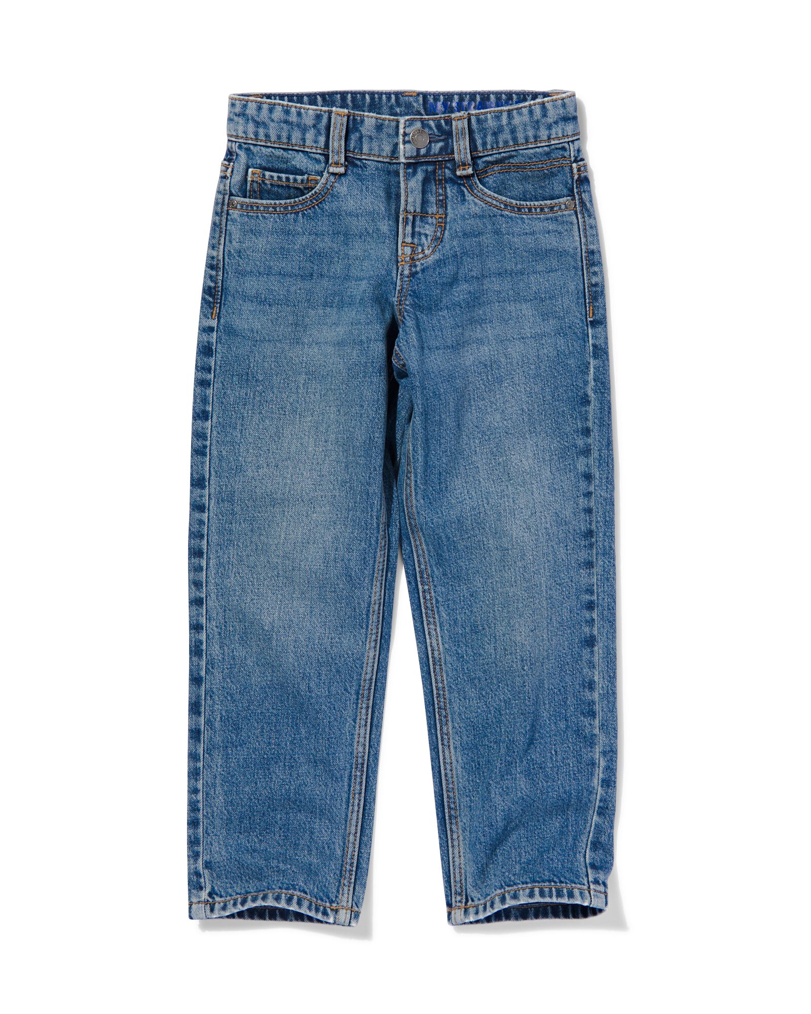 jean enfant - mod&egrave;le straight fit bleu - 30776308BLUE - HEMA