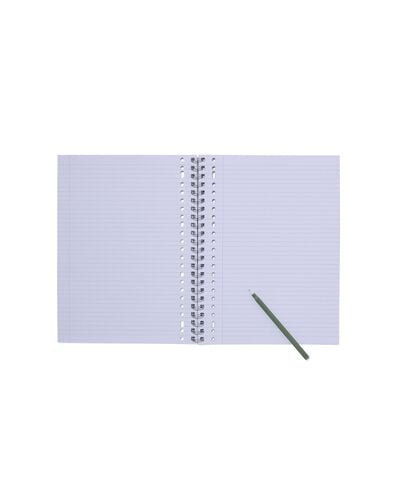 cahiers lilas A4 lign&eacute;s - lot de 3 - 14120213 - HEMA