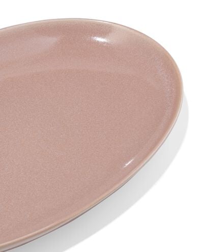 Servierschale, 32 x 30 cm, PUUR, reaktive Glasur, Taupe - 9650146 - HEMA