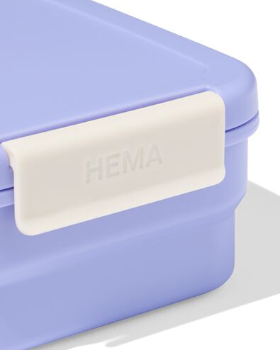 Brotdose modular klein, blau - 80650290 - HEMA