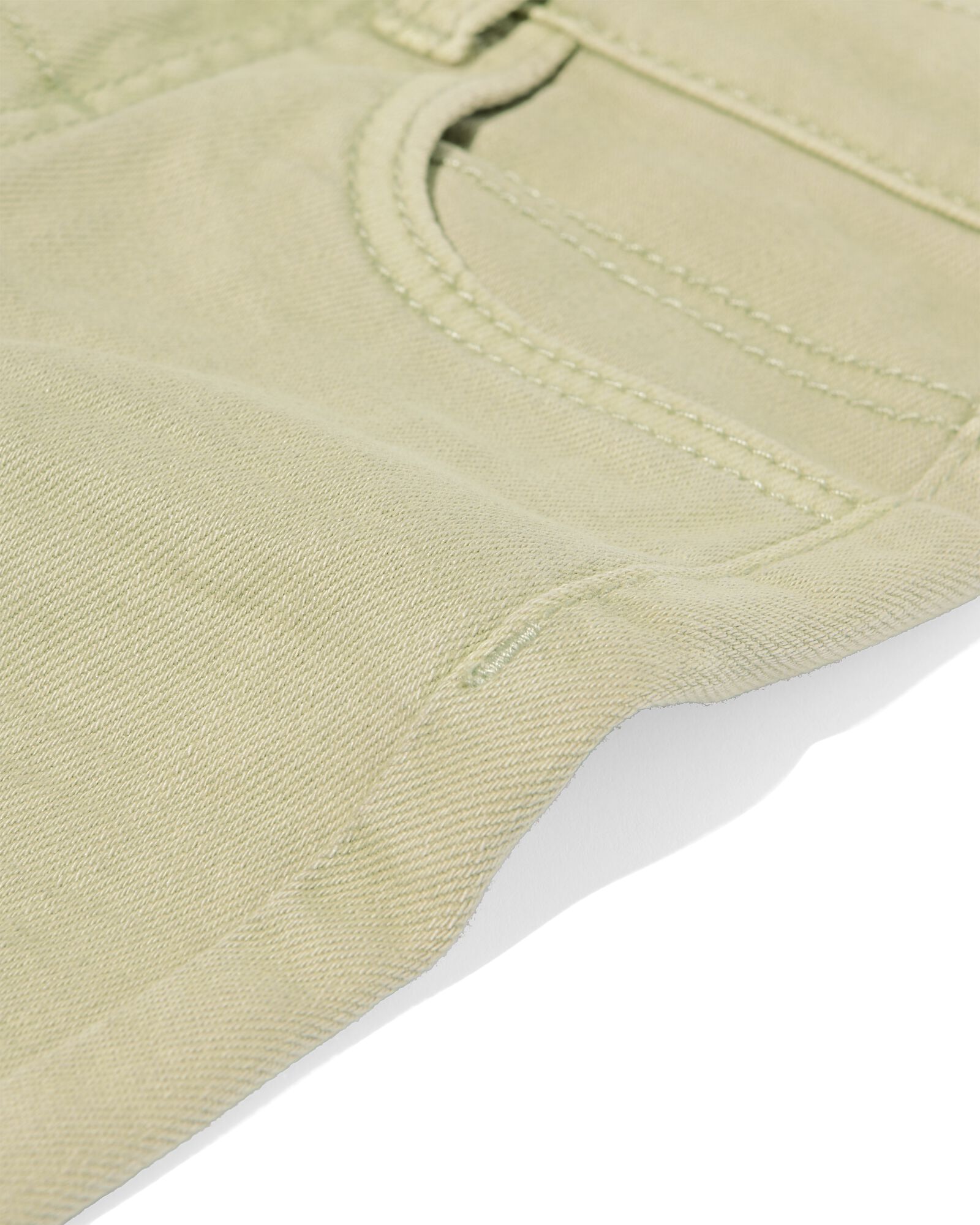 kinderbroek jogdenim lichtgroen lichtgroen - 30709703LIGHTGREEN - HEMA