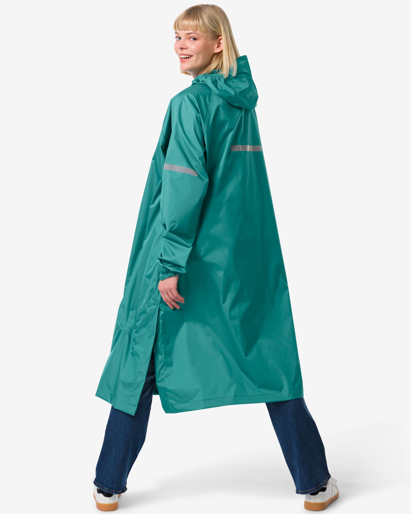 poncho de pluie pour adulte l&eacute;ger imperm&eacute;able vert - 34440090GREEN - HEMA