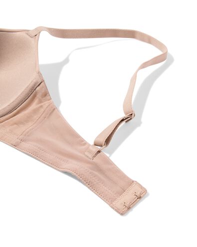 soutien-gorge pr&eacute;form&eacute; avec armatures recycl&eacute;/micro beige - 1000014813 - HEMA