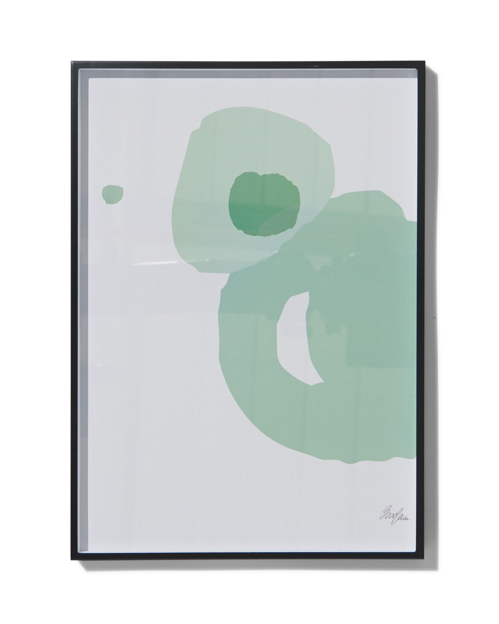 fotolijst 21 x 29,7 / A4 - metaal zwart A4 zwart - 13691009 - HEMA