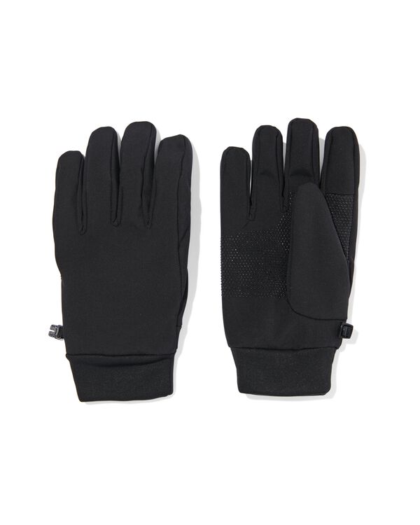 gants pour homme noir noir - 16531530BLACK - HEMA