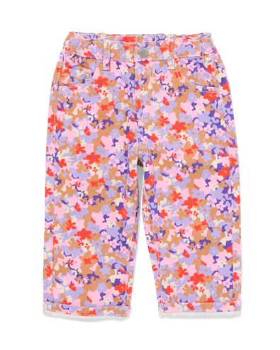 babybroek bloemen multi - 33030070MULTI - HEMA