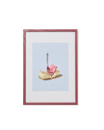 fotolijst 22.5x31cm hout dun - 13626074 - HEMA