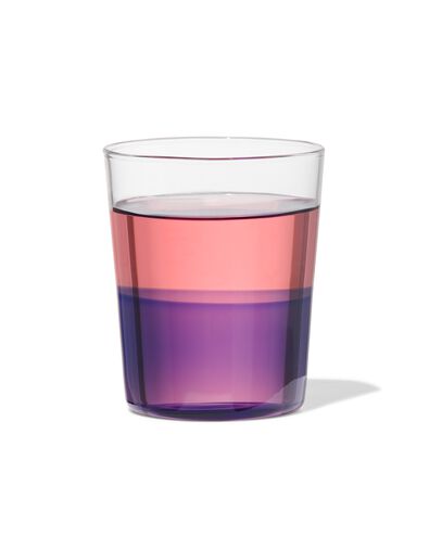 Wasserglas, 320 ml, Kombigeschirr, Glas, blau - 9401121 - HEMA