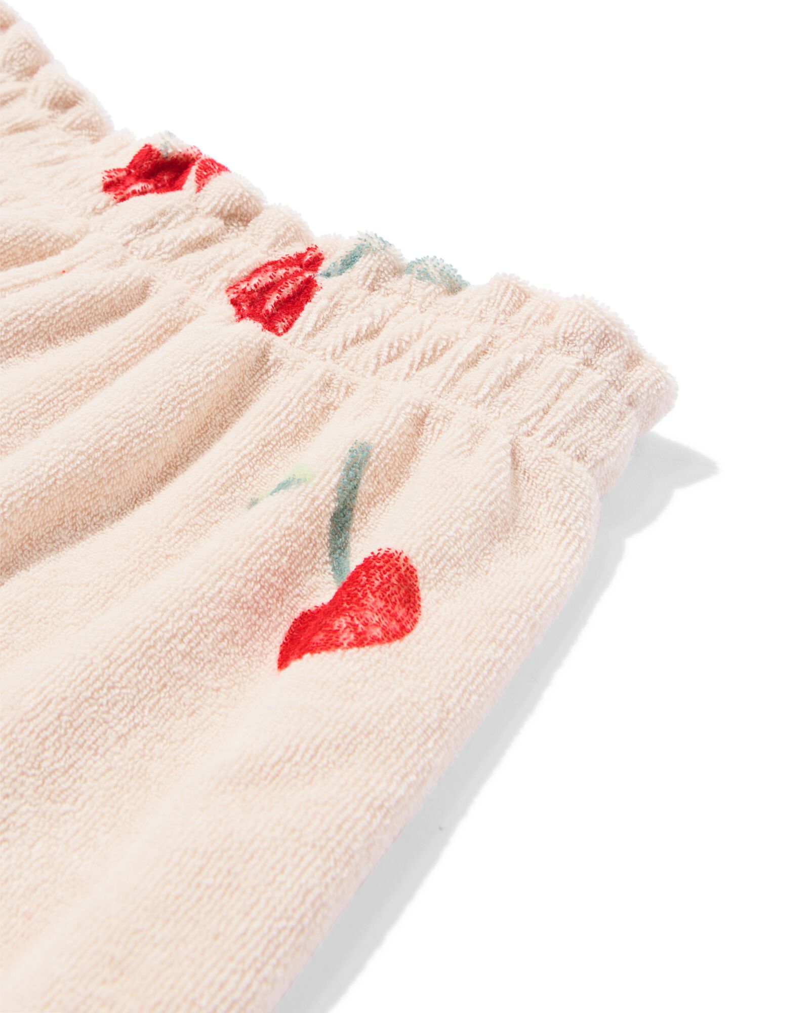 ensemble v&ecirc;tements b&eacute;b&eacute; &eacute;ponge cerises &eacute;cru &eacute;cru - 33004370ECRU - HEMA