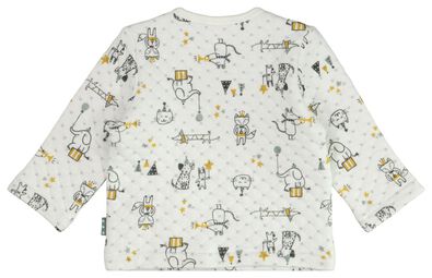 newborn sweater circus wit - 1000021813 - HEMA