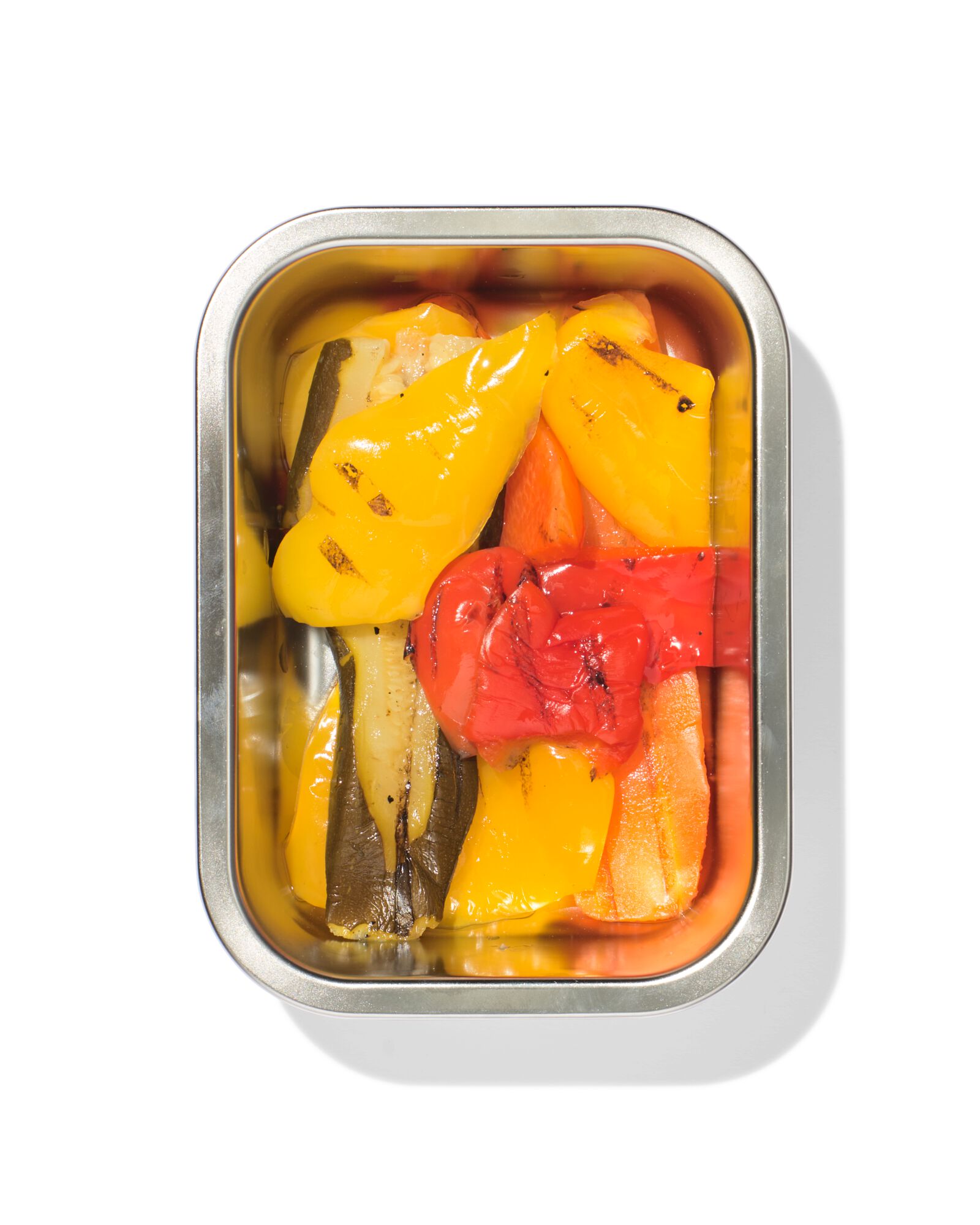 pick en mix vershouddoos en deksel RVS - M mix - 80810505 - HEMA