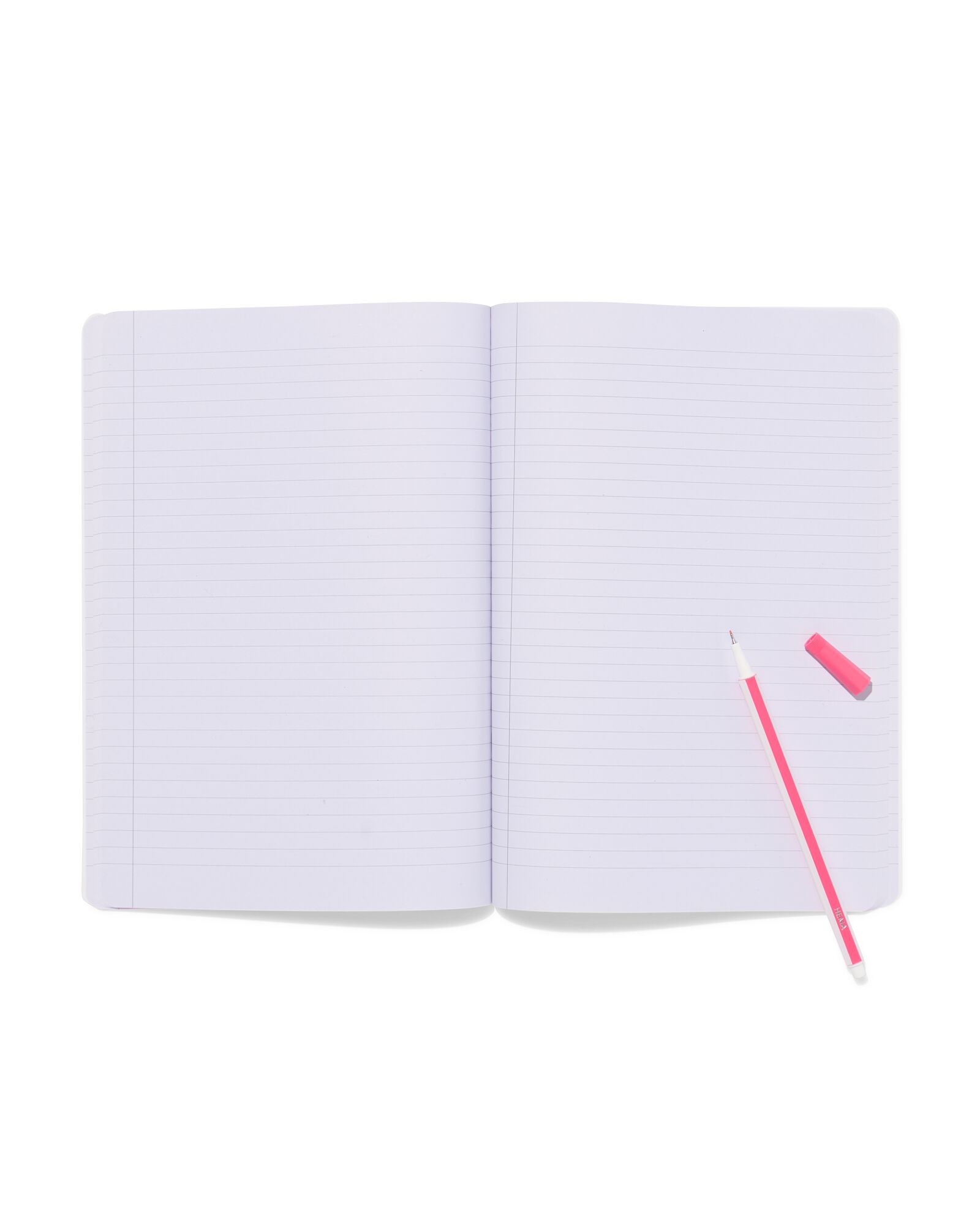 cahier 22,5x18 cm lign&eacute; chat - 14102212 - HEMA