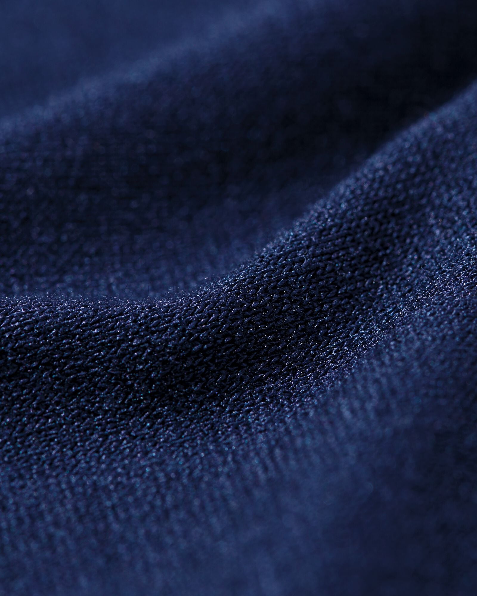 damesnachthemd viscose donkerblauw donkerblauw - 23410326DARKBLUE - HEMA