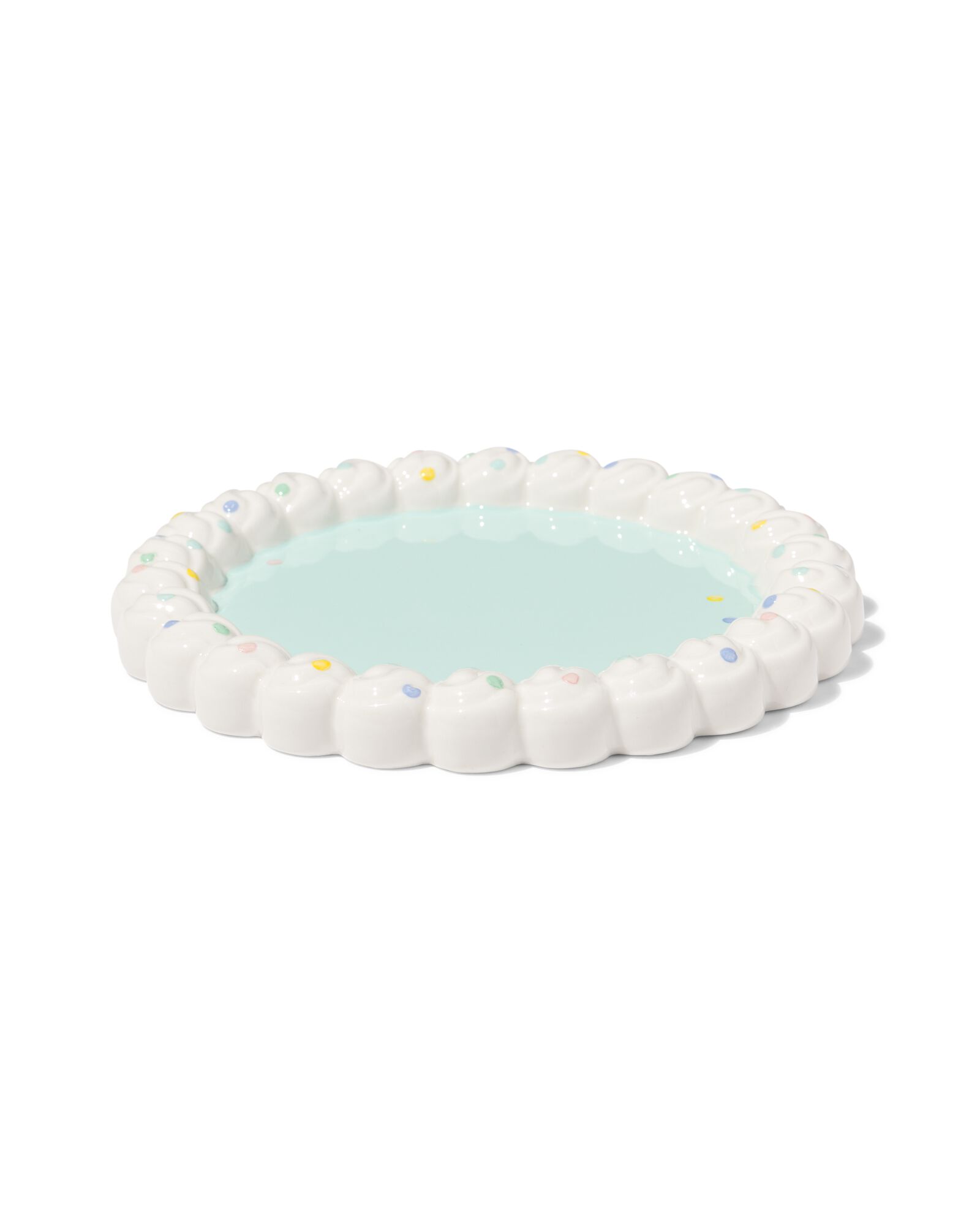 assiette &agrave; g&acirc;teau c&eacute;ramique f&ecirc;te - 14250314 - HEMA