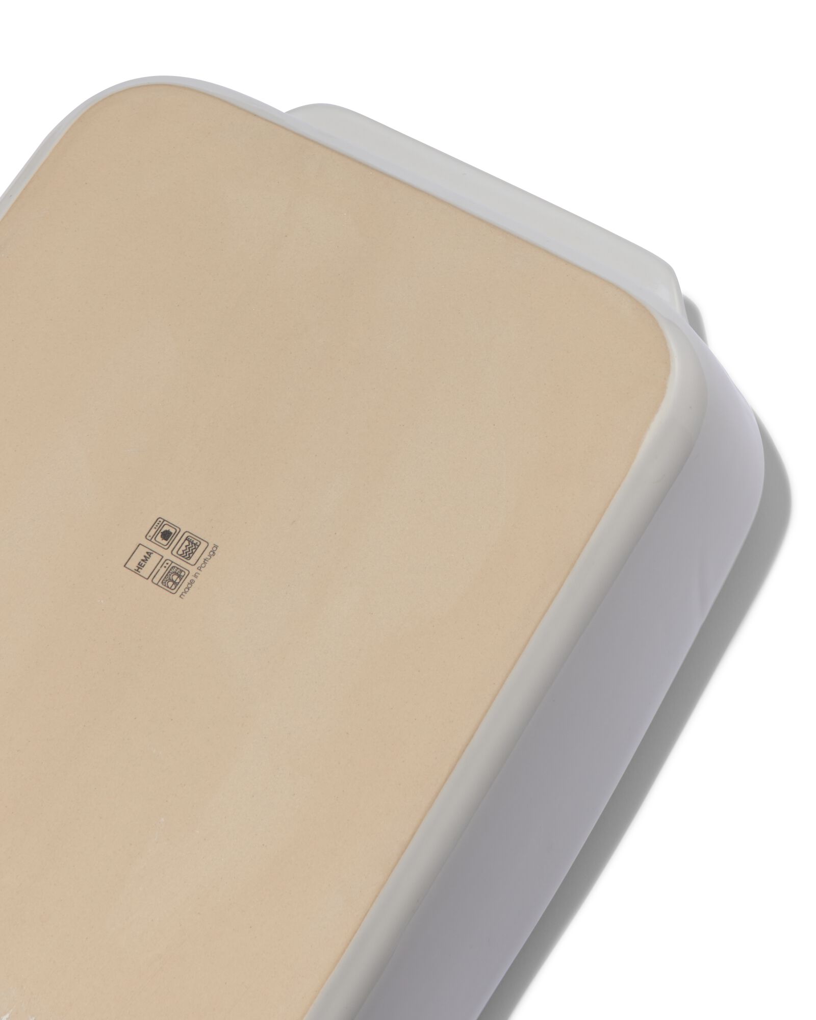 plat &agrave; four 25x36x7 blanc - 80153081 - HEMA