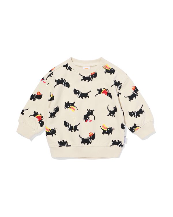 Takkie Babypulli Sinterklaas, Nikolaus ecru ecru - 33047570ECRU - HEMA