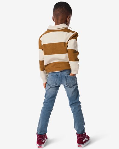 pantalon enfant jogdenim modèle skinny bleu moyen 146 - 30776061 - HEMA