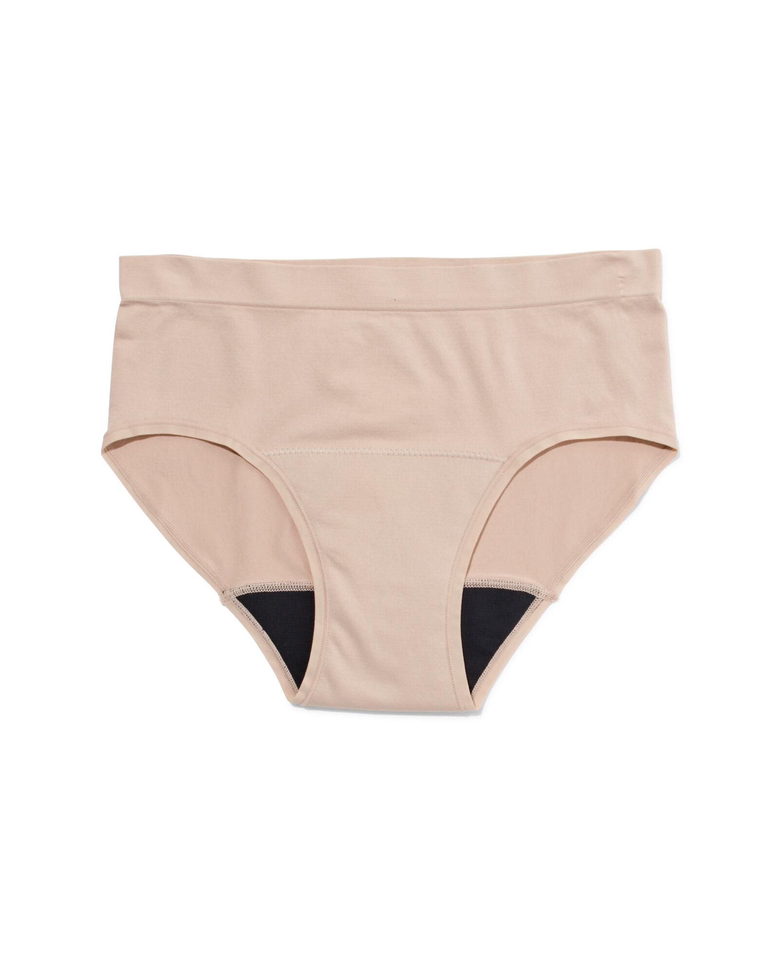 Menstruations-Hipster, nahtlos, leicht beige beige - 1000025047 - HEMA