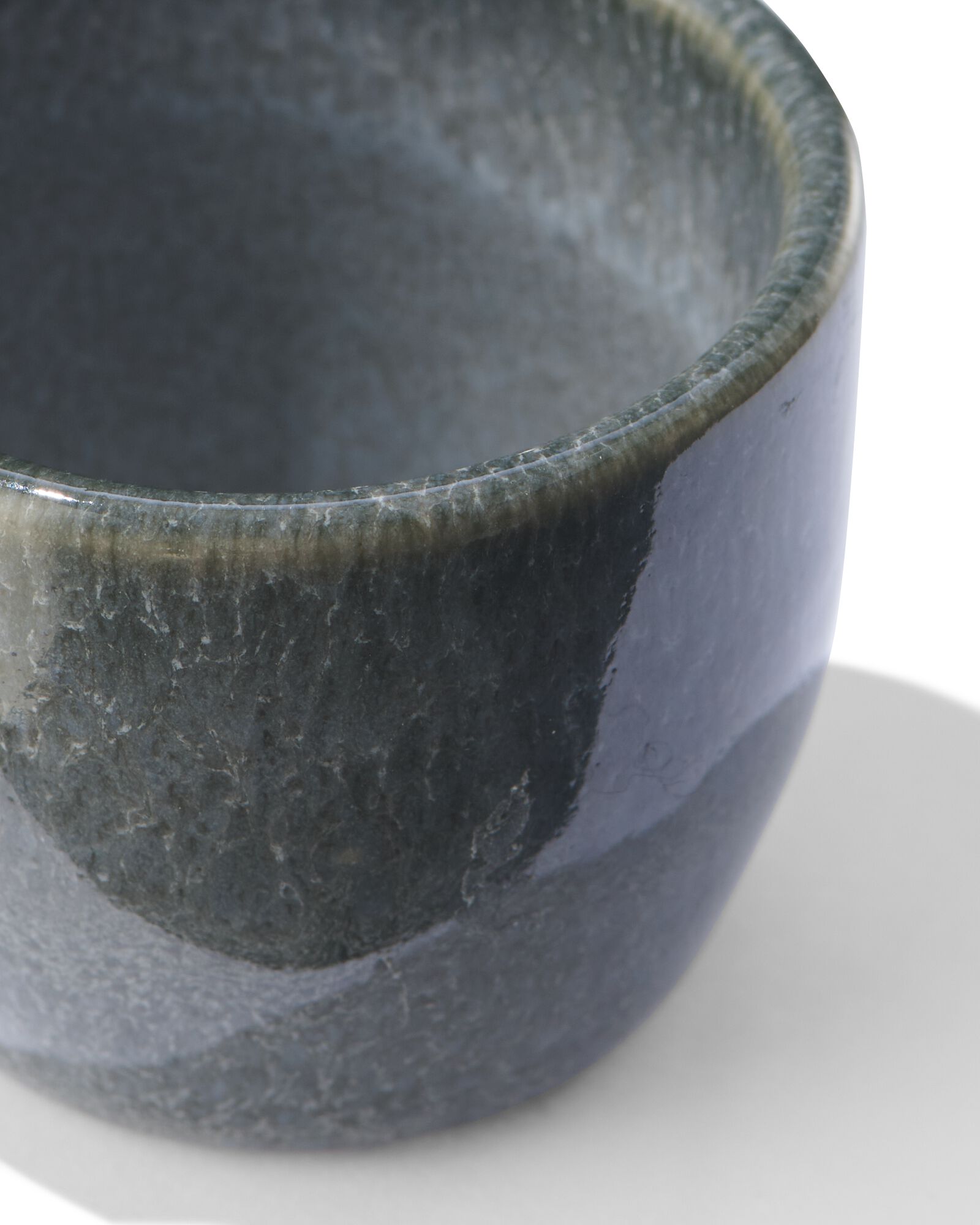 coquetier &Oslash;5cm Porto &eacute;mail r&eacute;actif noir - 9602311 - HEMA