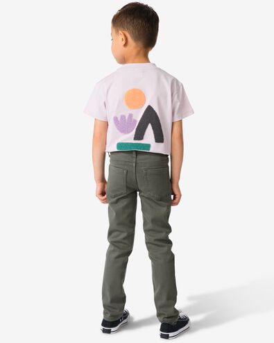 Kinder-Jog Denim Skinny Fit gr&uuml;n - 30746314GREEN - HEMA