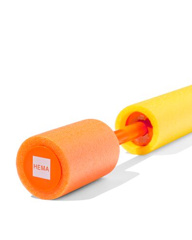 Moosgummi-Wasserpistole, 33 cm, orange/gelb - 15840155 - HEMA