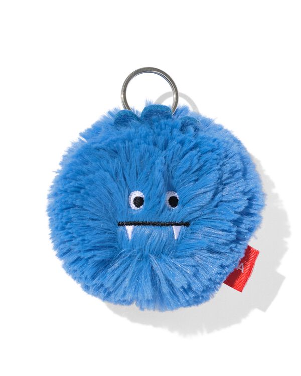 sleutelhanger monster blauw - 15100648 - HEMA