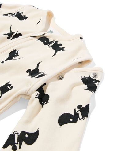 Takkie und Siepie Babyschlafsack mit abnehmbaren &Auml;rmeln, Baumwolle eierschalenfarben eierschalenfarben - 33364650OFFWHITE - HEMA