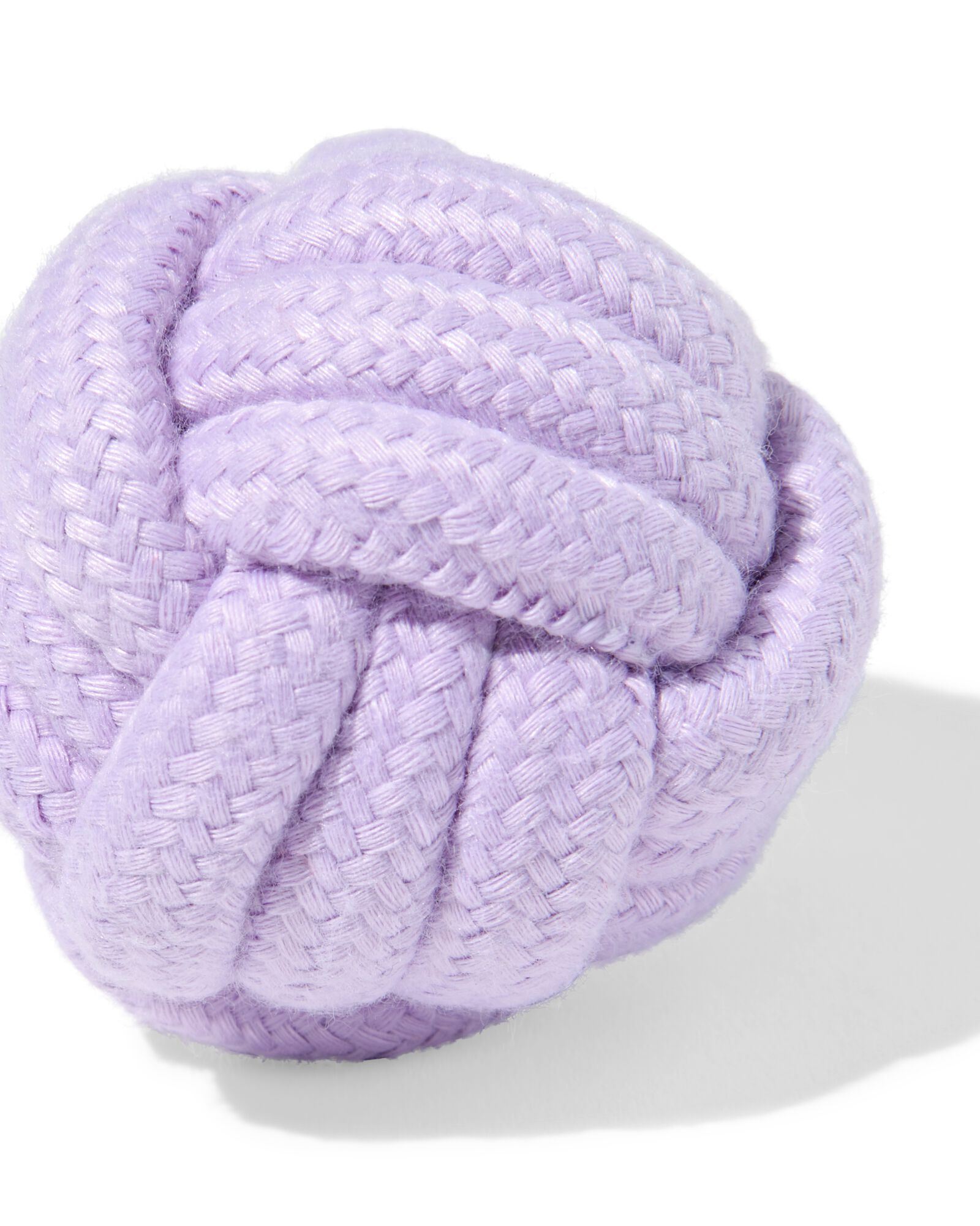 hondenspeeltje 17cm touw met knopen  - 61100340 - HEMA