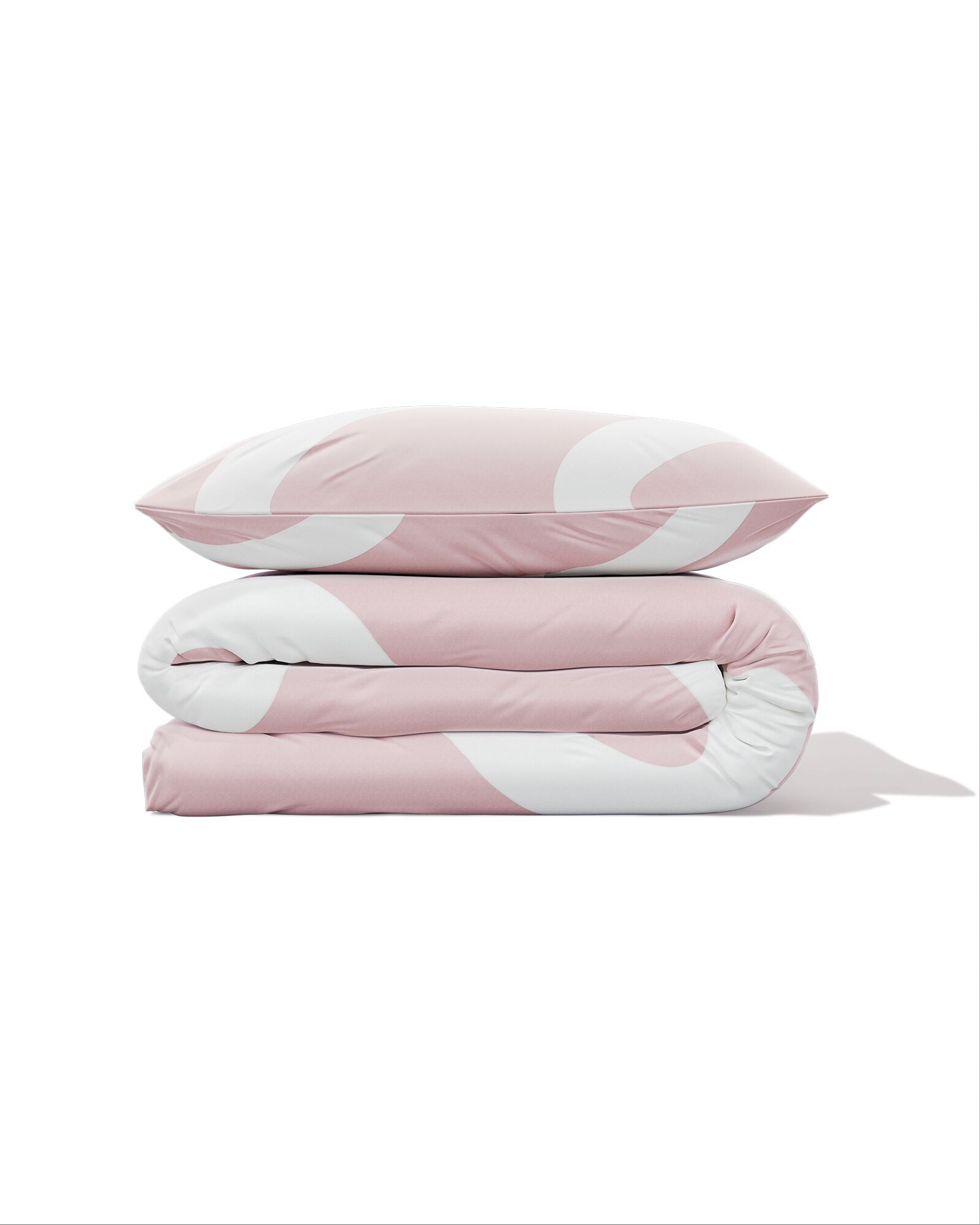 housse de couette 140x200/220 cm coton doux vagues - 5700243 - HEMA