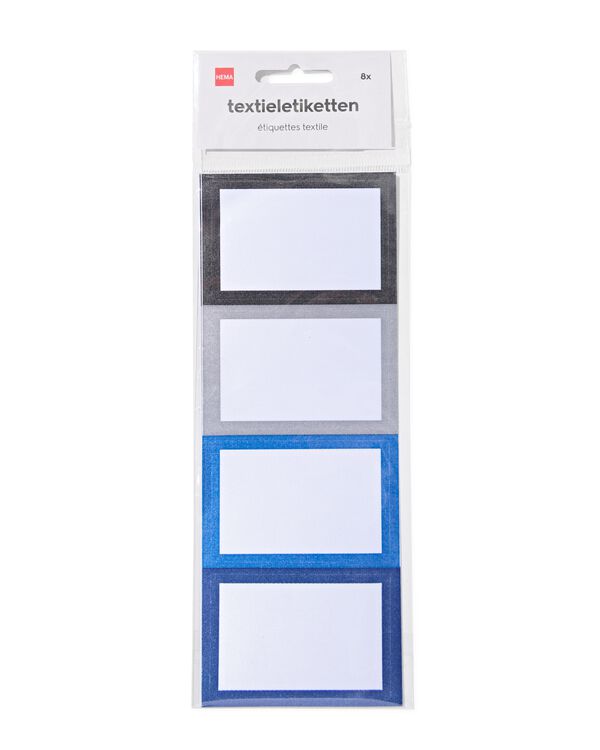 8er-Pack Stoffetiketten - 14594491 - HEMA