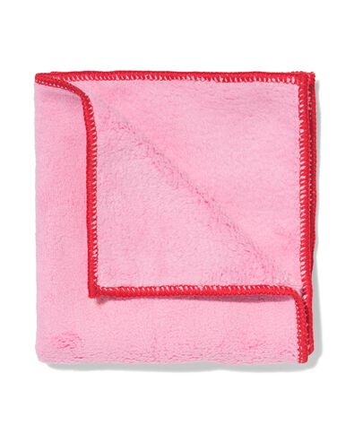 Staubtuch 32 &times; 32 cm, Mikrofaservlies, rosa - 20500224 - HEMA