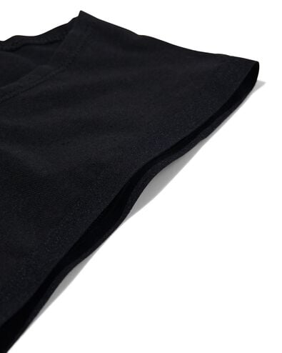 2 slips femme taille haute coton stretch noir noir - 1000030326 - HEMA