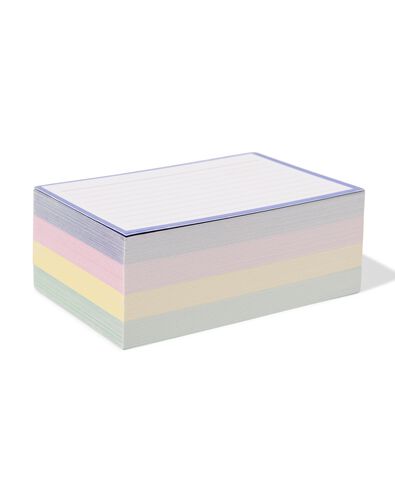 100er-Pack Karteikarten, Nachf&uuml;llpack, DIN A7 - 14102925 - HEMA