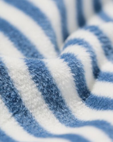 dames loungebroek velours strepen middenblauw middenblauw - 23401080MIDBLUE - HEMA