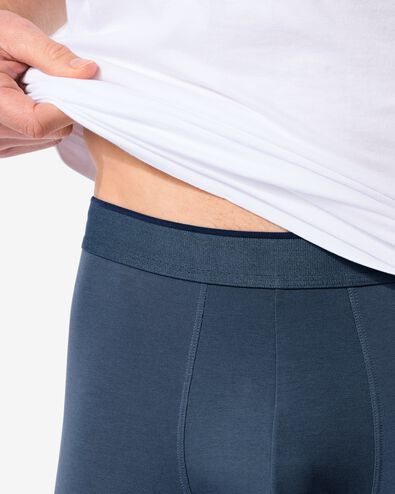 herenboxers comfort perfect - 2 stuks donkerblauw donkerblauw - 19190380DARKBLUE - HEMA