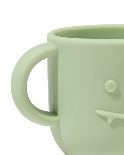 gobelet enfant 150 ml silicone monstre vert - 80650223 - HEMA