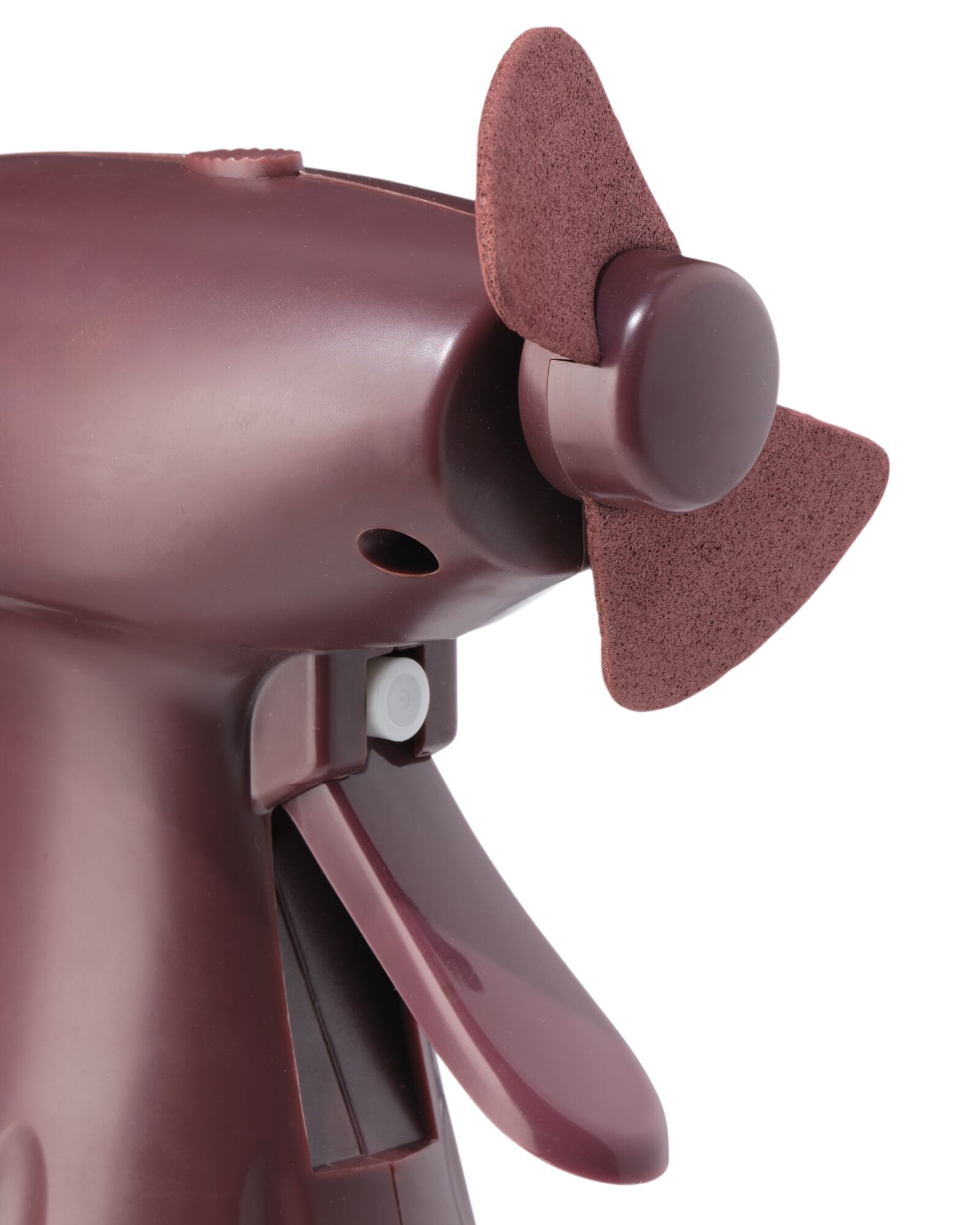 ventilateur &agrave; main avec pulv&eacute;risateur d'eau 13x13x28cm violet - 41800260 - HEMA