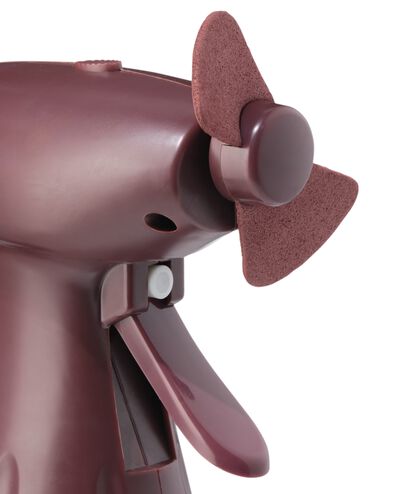 ventilateur &agrave; main avec pulv&eacute;risateur d'eau 13x13x28cm violet - 41800260 - HEMA